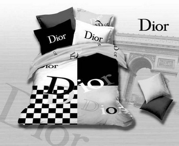 Replica Dior Bedclothes Four Pieces Set