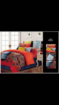 Replica HERMES Bedclothes Four Pieces Set_A