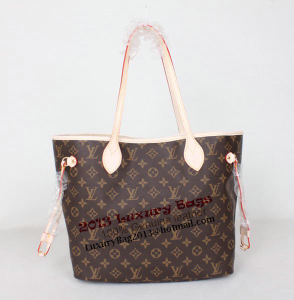 Louis Vuitton Monogram Canvas Neverfull MM M40995 Beige