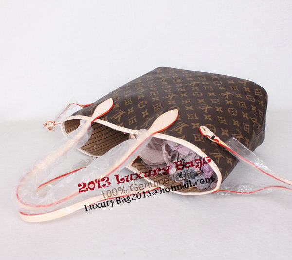 Louis Vuitton Monogram Canvas Neverfull MM M40995 Beige