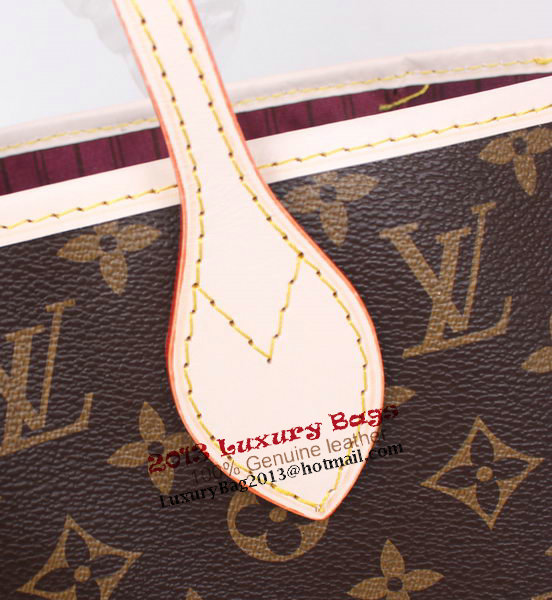 Louis Vuitton Monogram Canvas Neverfull MM M40996 Fuchsia