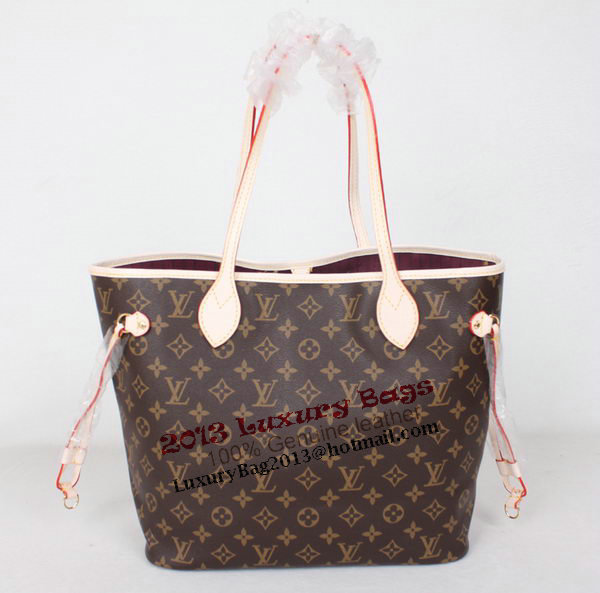 Louis Vuitton Monogram Canvas Neverfull MM M40996 Fuchsia