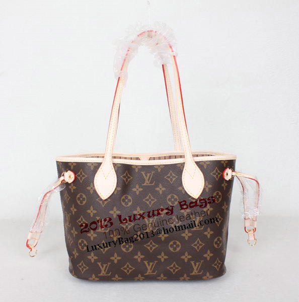 Louis Vuitton Monogram Canvas Neverfull PM M41000 Beige