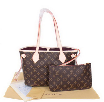 Louis Vuitton Monogram Canvas Neverfull PM M41001 Fuchsia