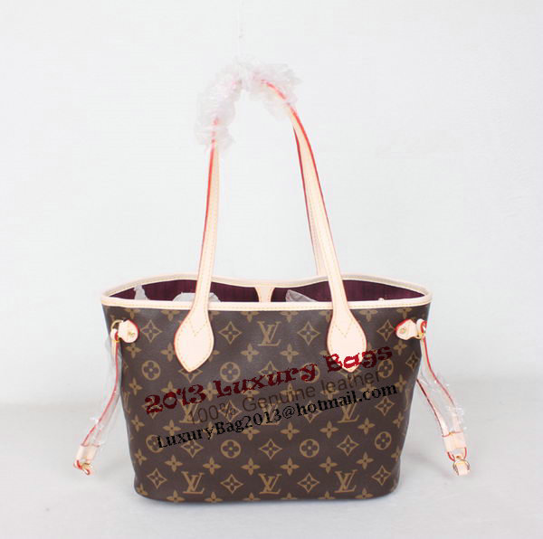 Louis Vuitton Monogram Canvas Neverfull PM M41001 Fuchsia