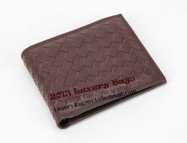 Bottega Veneta Intrecciato Nappa Wallet BV2006 Brown