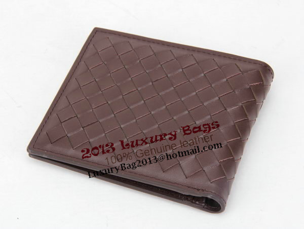 Bottega Veneta Intrecciato Nappa Wallet BV2006 Brown