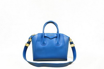 Givenchy Small Antigona Bag Original Leather 1800 Blue