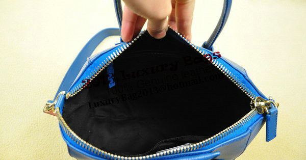 Givenchy Small Antigona Bag Original Leather 1800 Blue