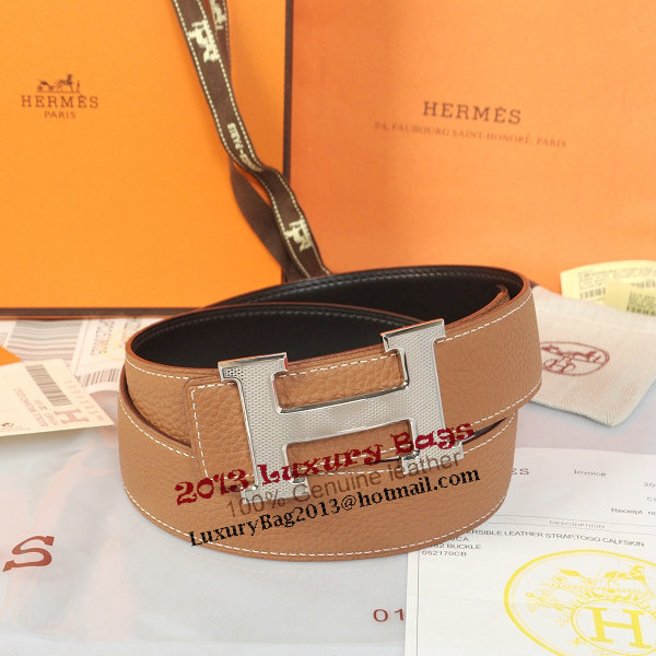Hermes Imported Belt HR1002G Khaki