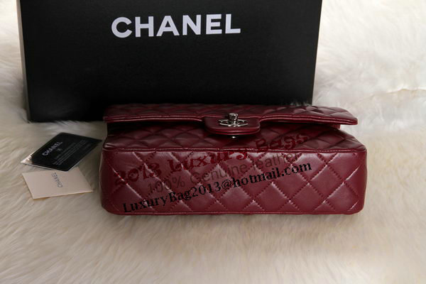 Chanel 2.55 Series Original Leather Classic Flap Bag A01112 Burgundy