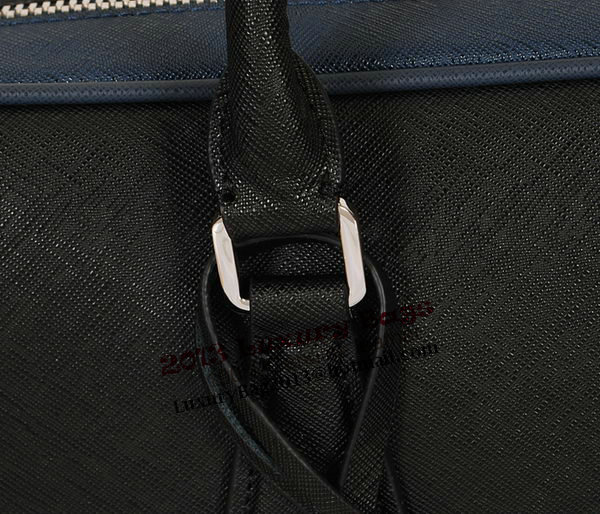 Prada Original Leather Briefcase 305M Black