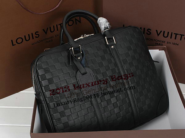 Louis Vuitton Damier Infini Porte-Documents Voyage M95520 Black