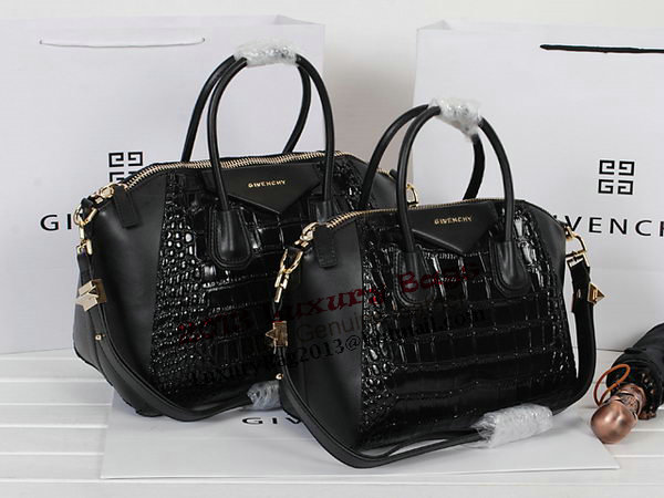 Givenchy Large Antigona Bag in Coco Leather 9981L Black