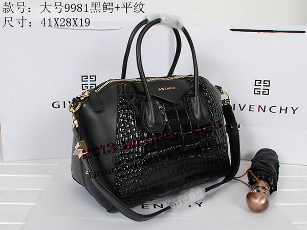 Givenchy Large Antigona Bag in Coco Leather 9981L Black