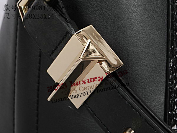 Givenchy Small Antigona Bag in Black Coco Leather 9981S