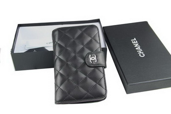 Chanel Matelasse Bi-Fold Wallet in Original Sheepskin A48667 Black