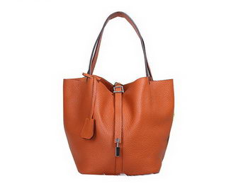 Hermes Picotin Lock MM Bag in Original Leather Orange