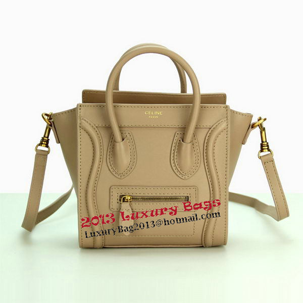 Celine Luggage Nano Bag Smooth Leather CL88029 Khaki