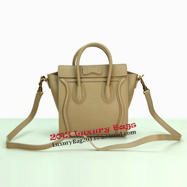 Celine Luggage Nano Bag Smooth Leather CL88029 Khaki