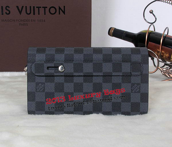 Louis Vuitton Damier Graphite Canvas Clutch M079