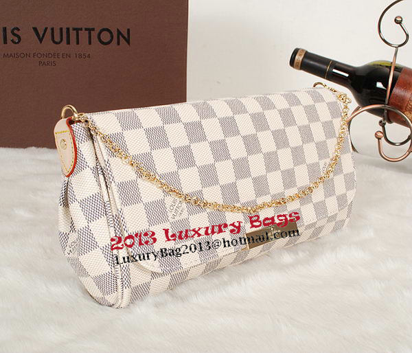 Louis Vuitton Damier Azur Canvas Favorite MM N41275