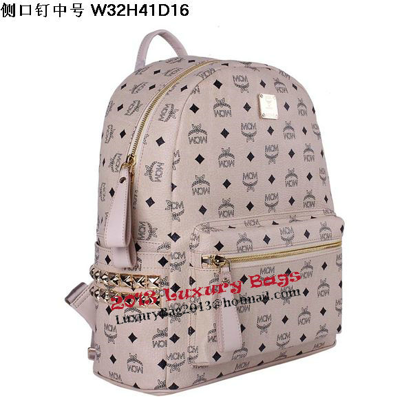 MCM Medium Stark Backpack MC2446 Beige