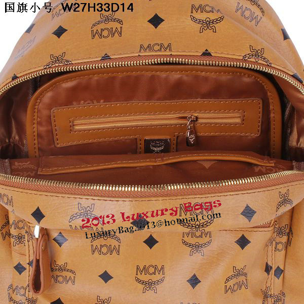 MCM Small Flag of UK Backpack MC5173S Wheat