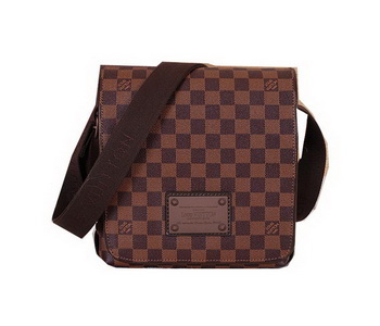 Louis Vuitton Damier Ebene Canvas Brooklyn PM N51210