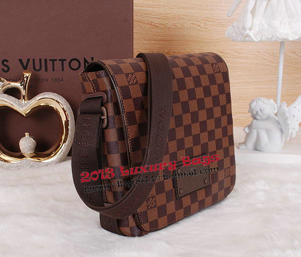 Louis Vuitton Damier Ebene Canvas Brooklyn PM N51210