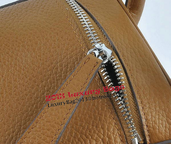 Hermes Lindy 30CM Grainy Leather Shoulder Bag H6207 Wheat