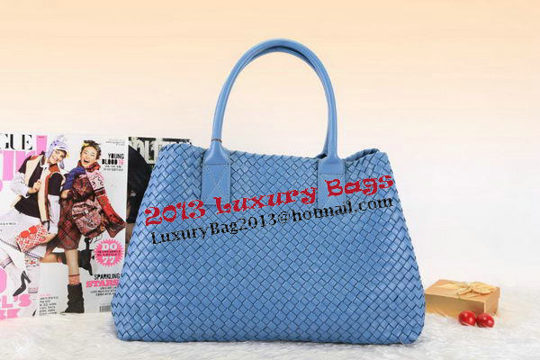 Bottega Veneta Cabat Medium Tote Bags BV5211 Light Blue