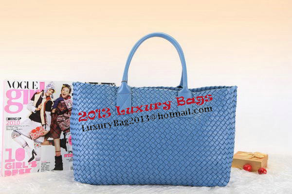 Bottega Veneta Cabat Medium Tote Bags BV5211 Light Blue