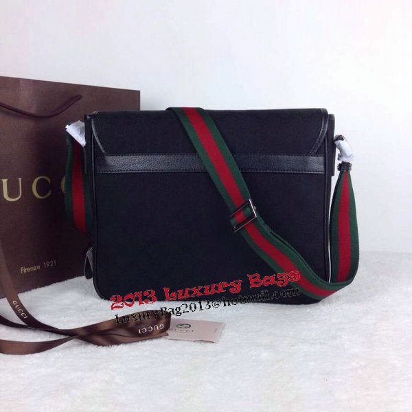 Gucci Medium Messenger Bag 233052 Black