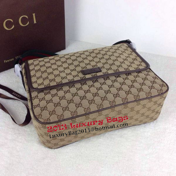 Gucci Medium Messenger Bag 233052 Brown