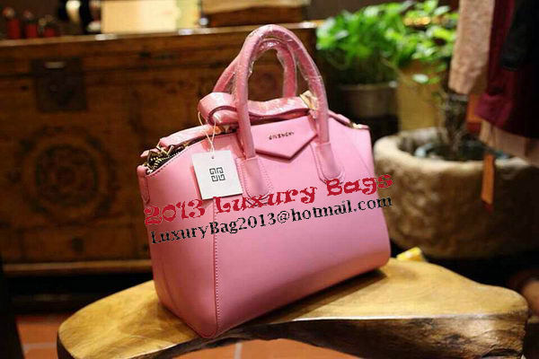 Givenchy Small Antigona Bag Calfskin Leather G9980 Pink