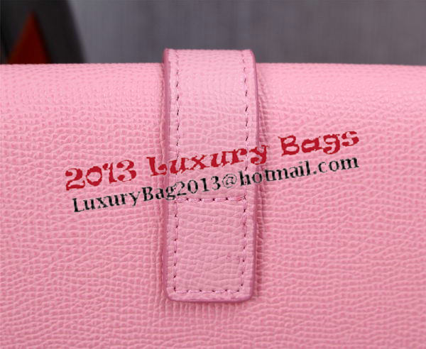 Hermes Jige Clutch Bag Calfskin Leather H8057 Pink