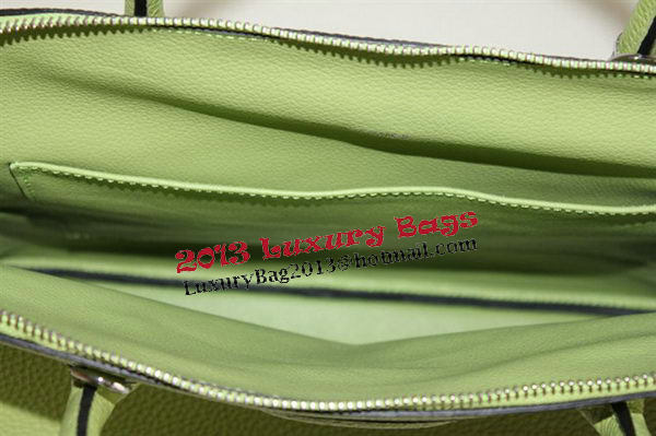 Hermes Bolide 37CM Calfskin Leather Tote Bags H509084 Green