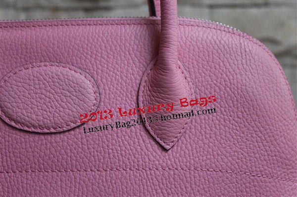 Hermes Bolide 37CM Calfskin Leather Tote Bags H509084 Pink