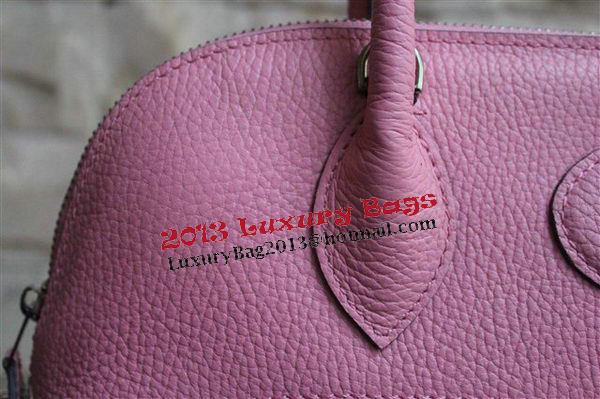 Hermes Bolide 37CM Calfskin Leather Tote Bags H509084 Pink