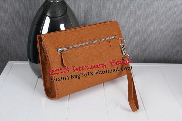 Hermes Jige Clutch Bag Calfskin Leather HQ8059 Wheat