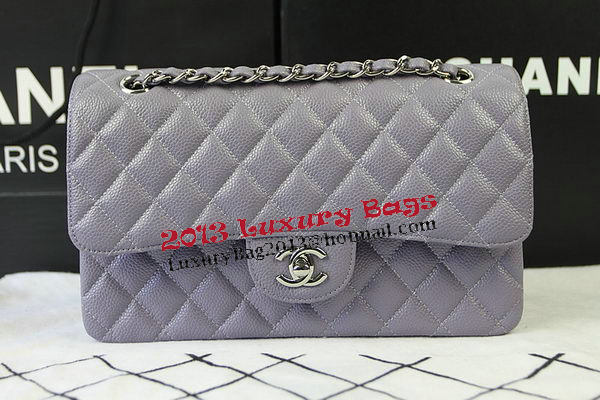 Chanel 2.55 Series Bags Lavender Cannage Pattern Leather CFA1112 Silver