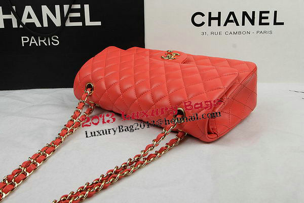 Chanel 2.55 Series Bags Orange Original Leather CFA1112 Gold