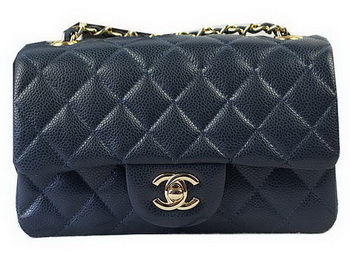 Chanel Classic MINI Flap Bag Royal Cannage Pattern CF1119 Gold