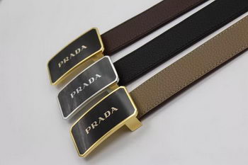 Prada 35mm Belt Calfskin Leather PB1128D