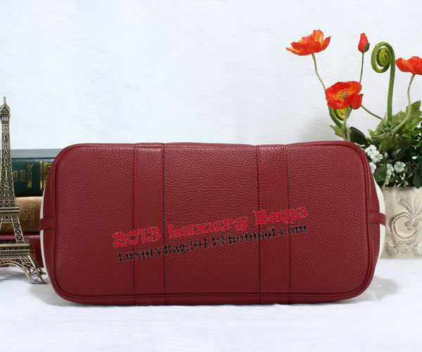 Hermes Garden Party 36cm Tote Bag Canvas Burgundy