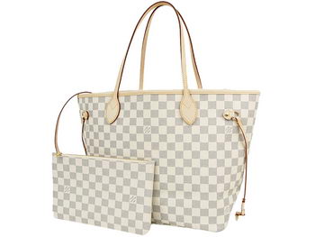 Louis Vuitton N41361 Damier Azur Neo Neverfull MM Bag