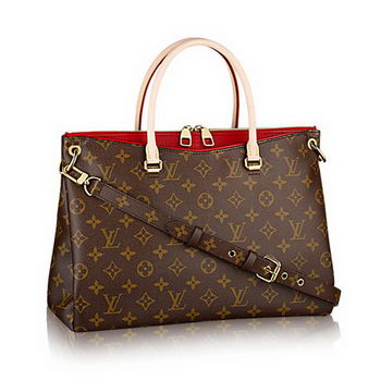 Louis Vuitton M41175 Monogram Canvas Pallas Cerise Bag