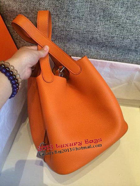 Hermes Picotin Lock 22cm Bags in Clemence Leather