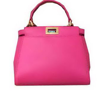 Fendi mini Peekaboo Bag Original Leather 55211 Rose